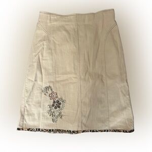 City Girl - MIDI Full‎ Zip Skirt
